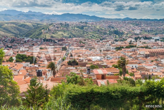 Picture of Aerial view of Sucre Bolivia